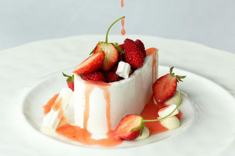 A delicious creation crafted by our talented French interns.